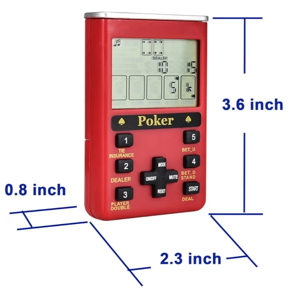 LYGHT 7-in-1 Poker+ Handheld Electronic Game Console